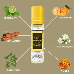 Ard Al Zaafran oud Romancea EDP Roll On For Unisex