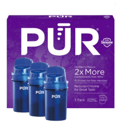 PUR Water Pitcher Replacement Filters, PPF900Z3, 3 Pack